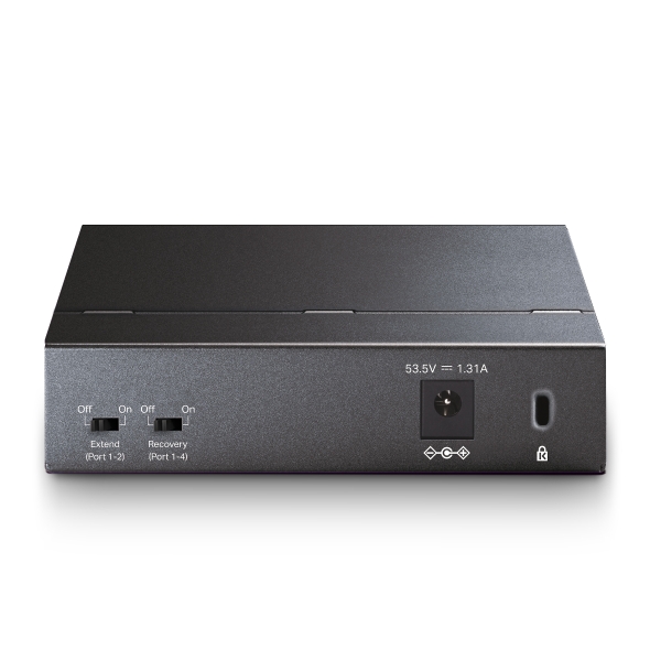 5-Port Gigabit Desktop Switch with 4-Port PoE+