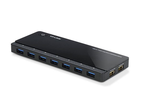 USB 3.0 7-Port Hub with 2 Charging Ports