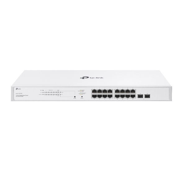 18-Port Gigabit Smart Switch with 16-Port PoE+