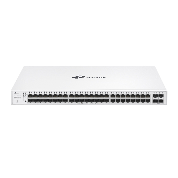 52-Port Gigabit Smart Switch with 48-Port PoE+