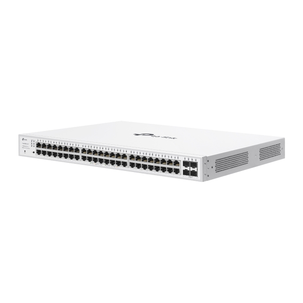 52-Port Gigabit Smart Switch with 48-Port PoE+