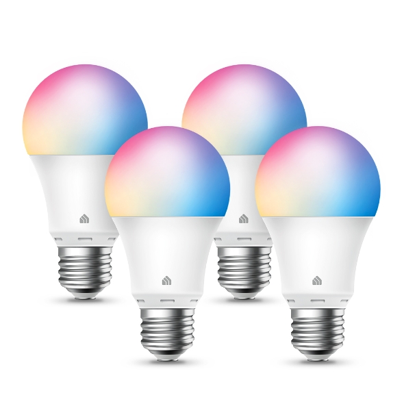 Kasa Smart Light Bulb, Multicolour (4-Pack)