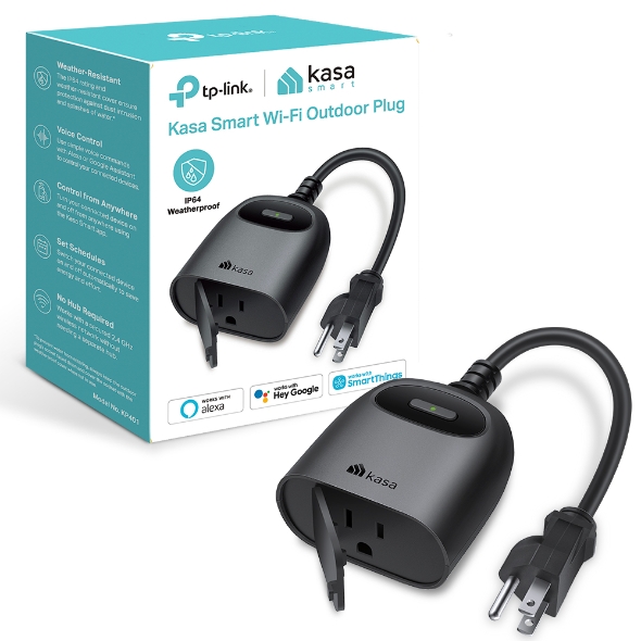 Kasa Smart  Wi-Fi Outdoor Plug-In Dimmer