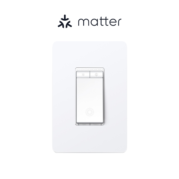 Kasa Smart Wi-Fi Dimmer Light Switch, Matter