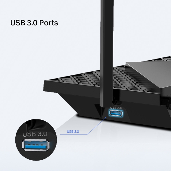 AX5400 Multi-Gigabit WiFi 6 Router