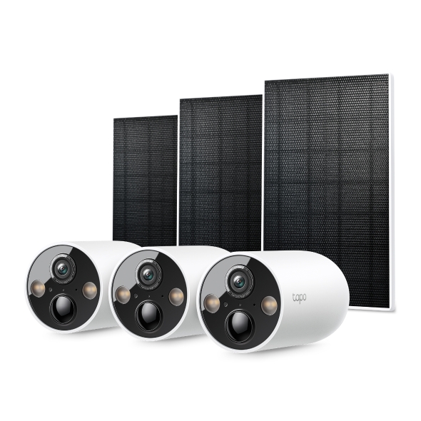 Solar-Powered Security Camera Kit