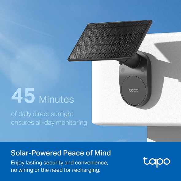 Solar-Powered Security Camera Kit