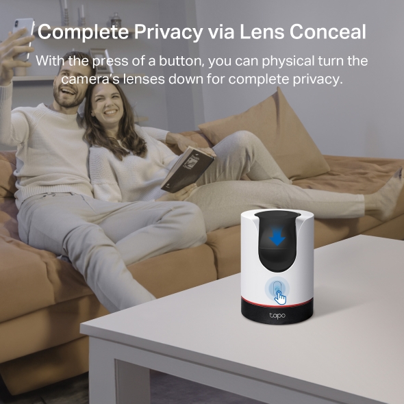 Pan/Tilt AI Home Security Wi-Fi Camera