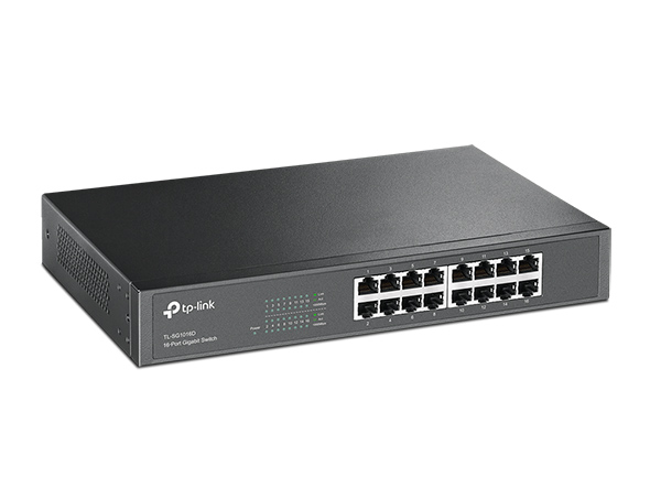 16-Port Gigabit Desktop/Rackmount Switch