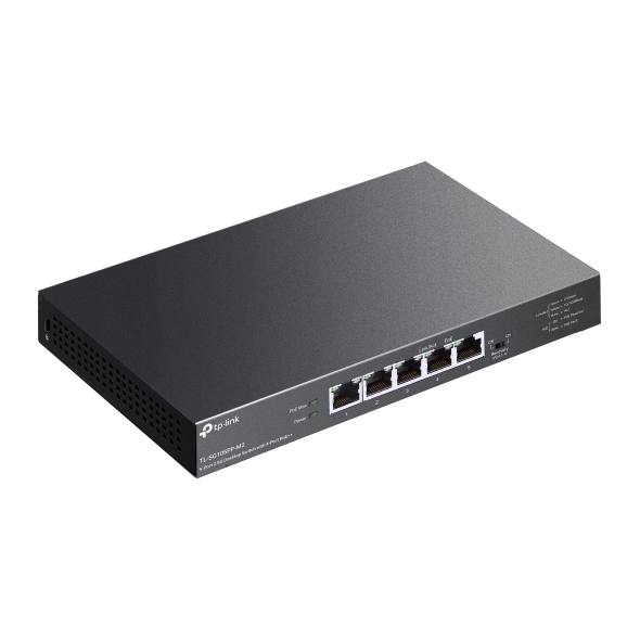 5-Port 2.5G Desktop Switch with 4-Port PoE++