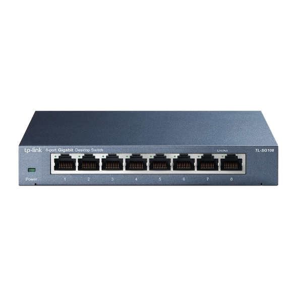 8-Port 10/100/1000Mbps Desktop Switch