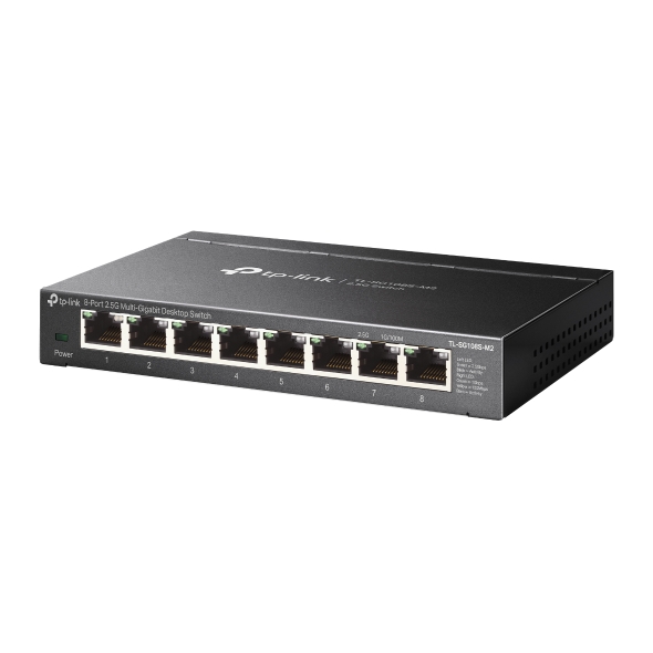 8-Port 2.5G Multi-Gigabit Desktop Switch