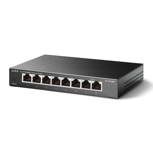 8-Port 10/100/1000Mbps Desktop Switch