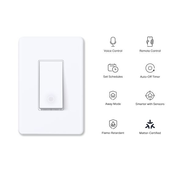 Smart Wi-Fi Light Switch, Matter