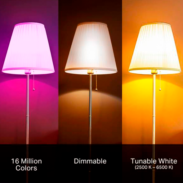 Kasa Smart Light Bulb, Multicolor