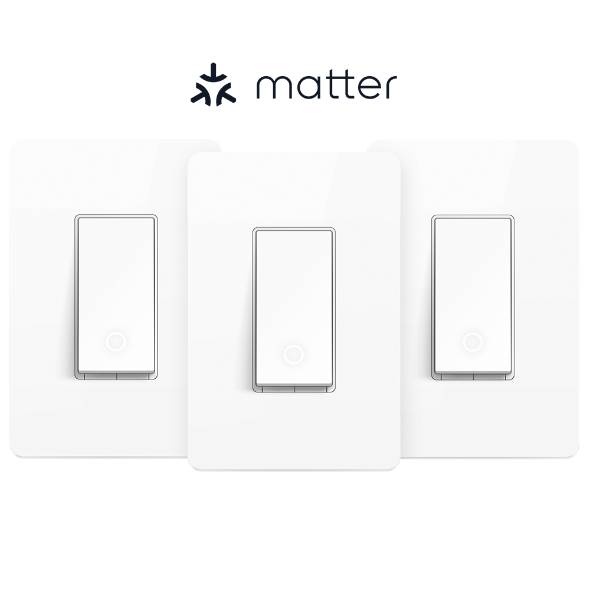 Kasa Smart Wi-Fi Light Switch, Matter 