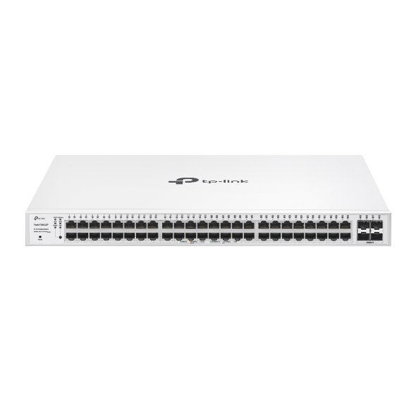 52-Port Gigabit Smart Switch with 48-Port PoE+