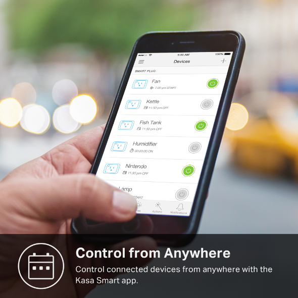 Kasa Smart Wi-Fi Plug Mini