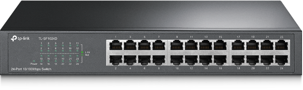 24-port 10/100Mbps Desktop/Rackmount Switch